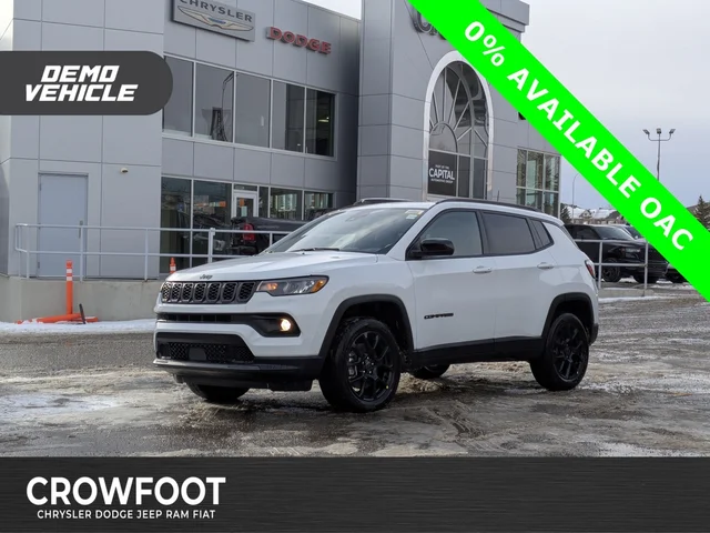 2026 Jeep Compass North - - 4x4 - Altitude Special Edition 18 inch Blacked Out Wheels & More!