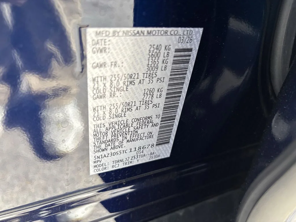 New 2026 Blue Nissan Platinum image 26
