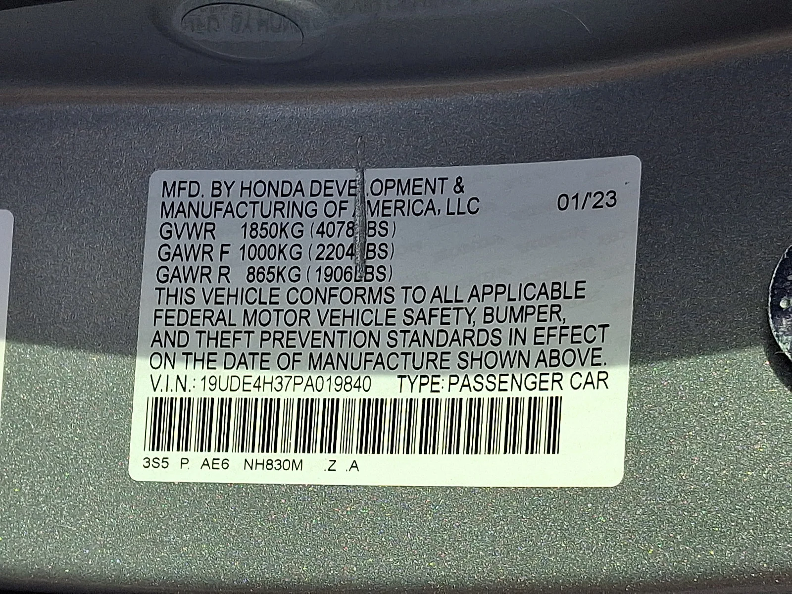 Certified Used 2023 Lunar Silver Metallic Acura A-SPEC image 56
