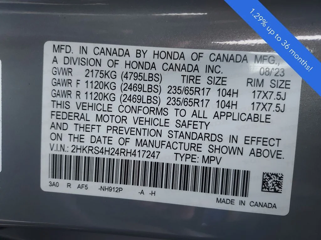 2024 Honda CR-V LX - Photo 22