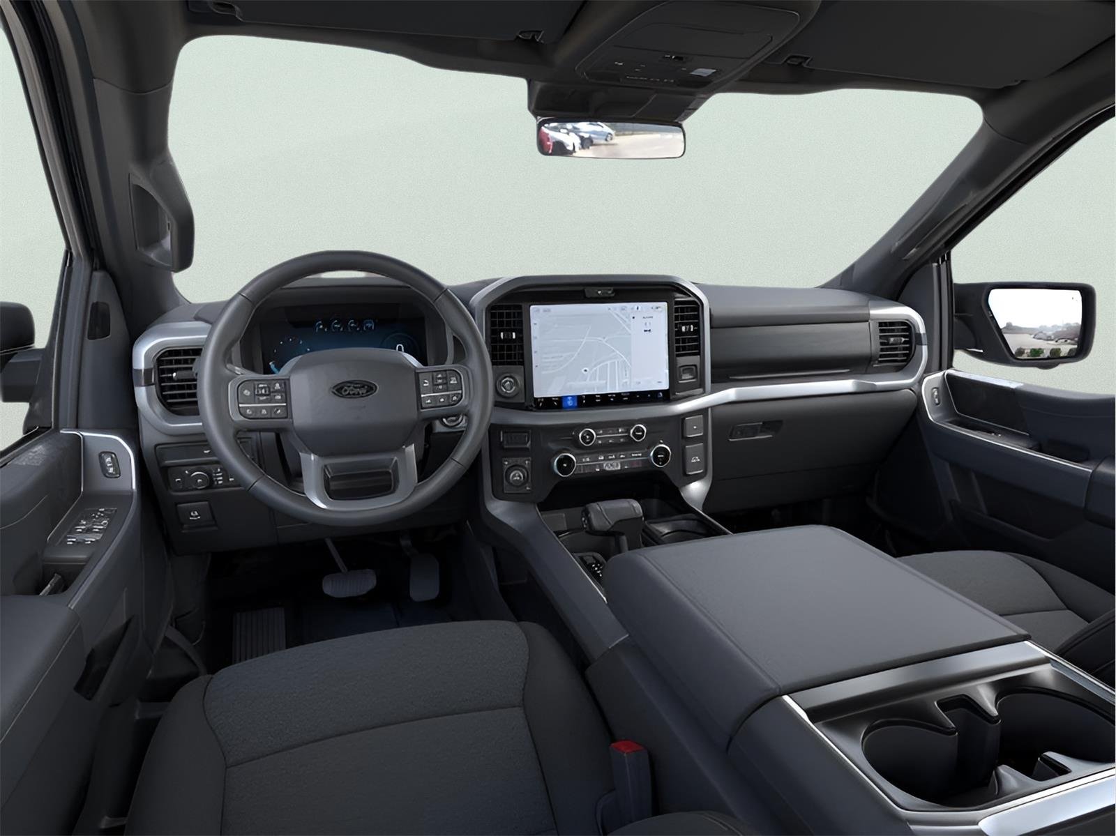 New 2026 Carbonized Gray Metallic FORD XLT image 9