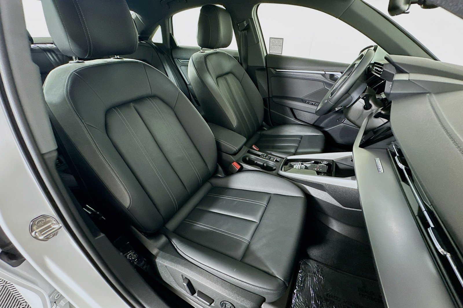 Used 2023 Glacier White Metallic Audi Premium image 8