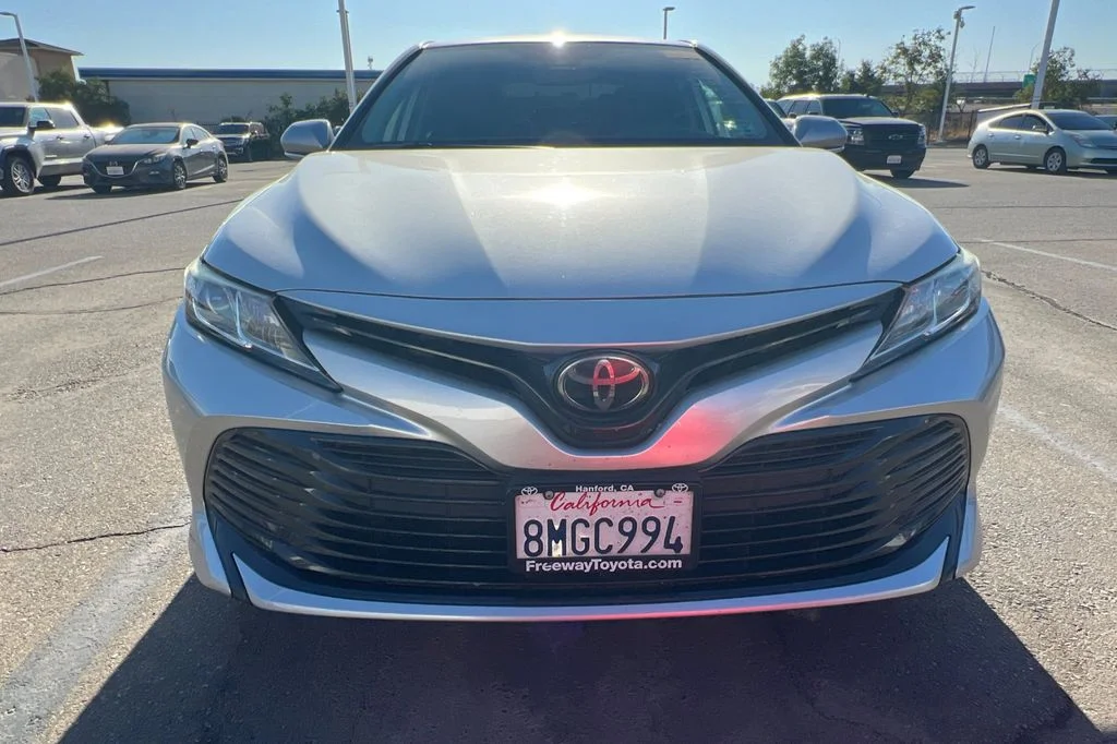 Certified Used 2019 Silver Toyota LE image 3