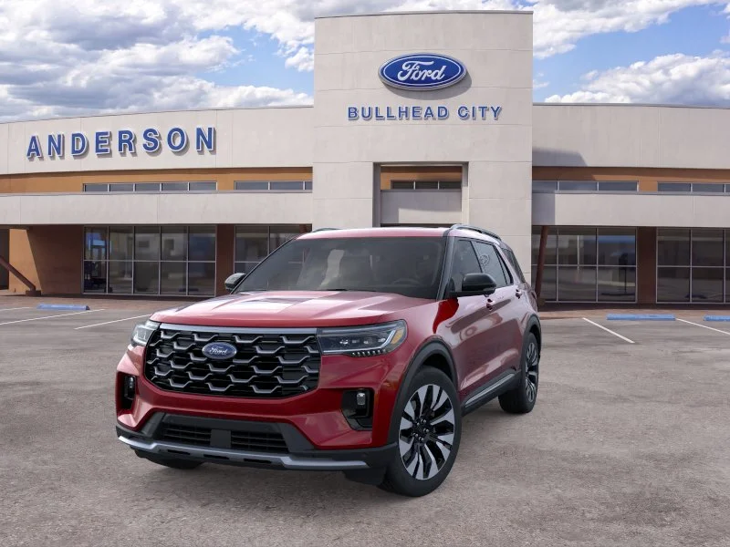 New 2026 Rapid Red Metallic Tinted Clearcoat Ford Platinum image 2