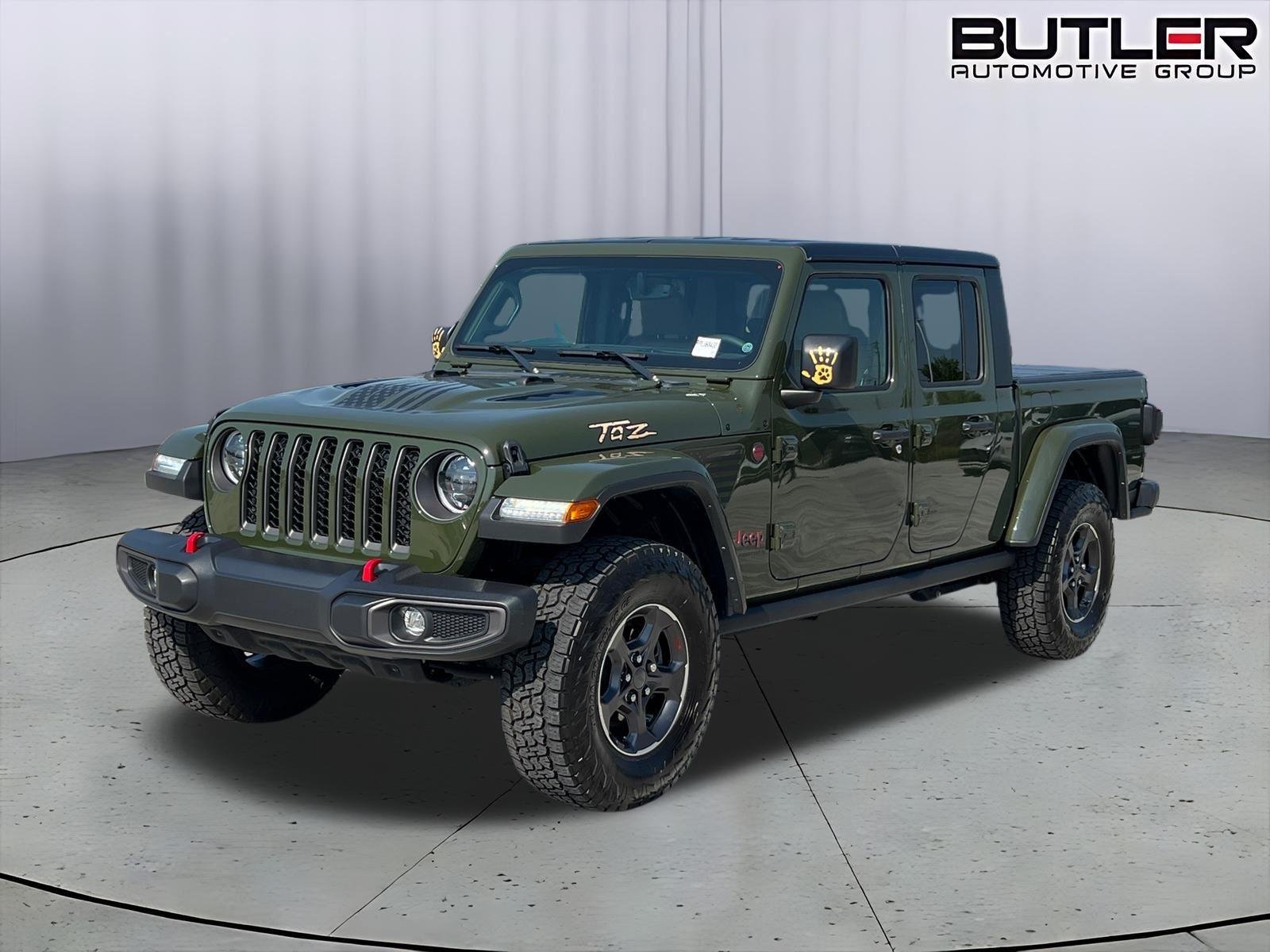 Used 2023 Sarge Green Clearcoat Jeep Rubicon image 1