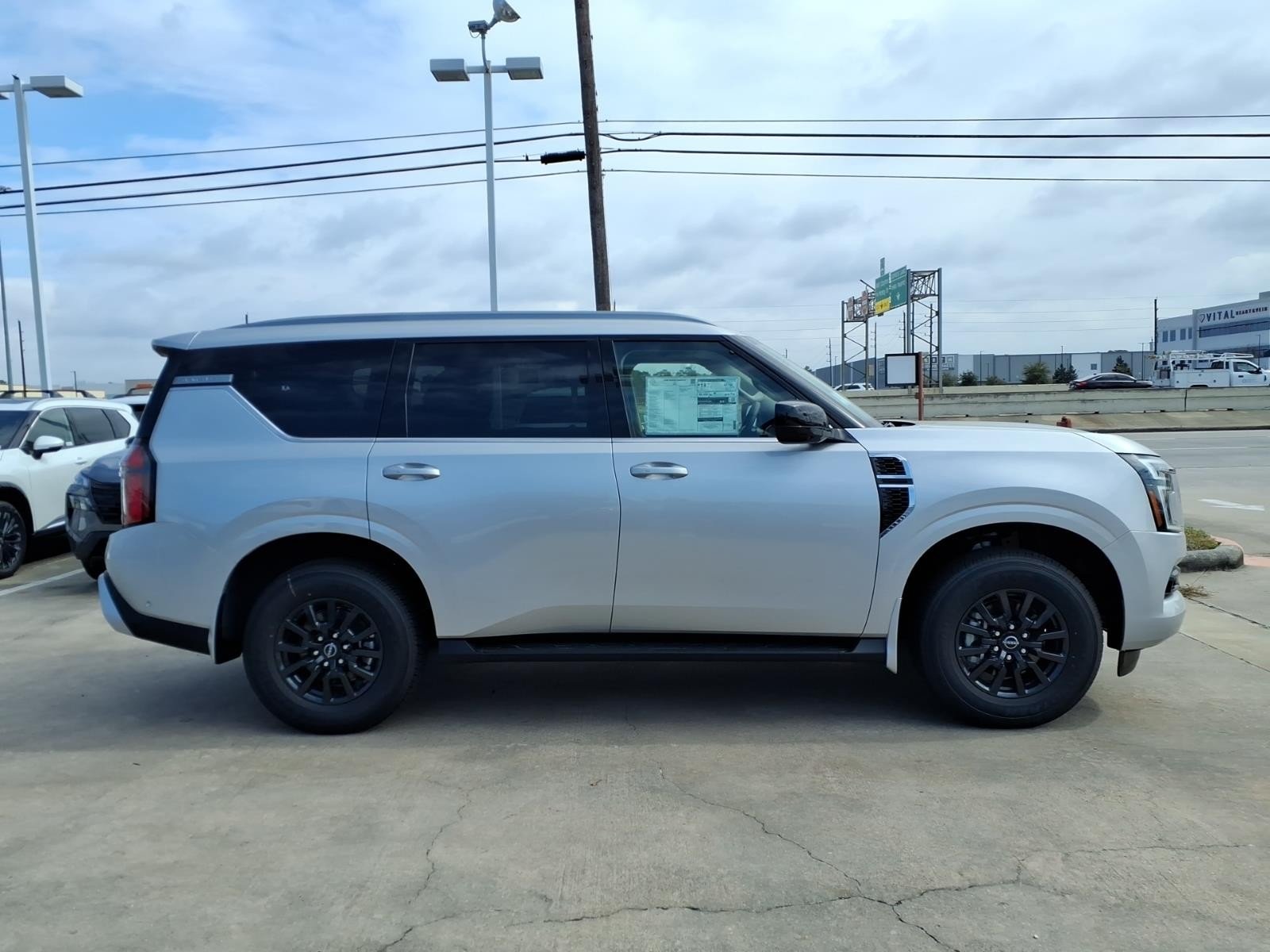 2026 Nissan Armada SV Silver at Robbins Nissan