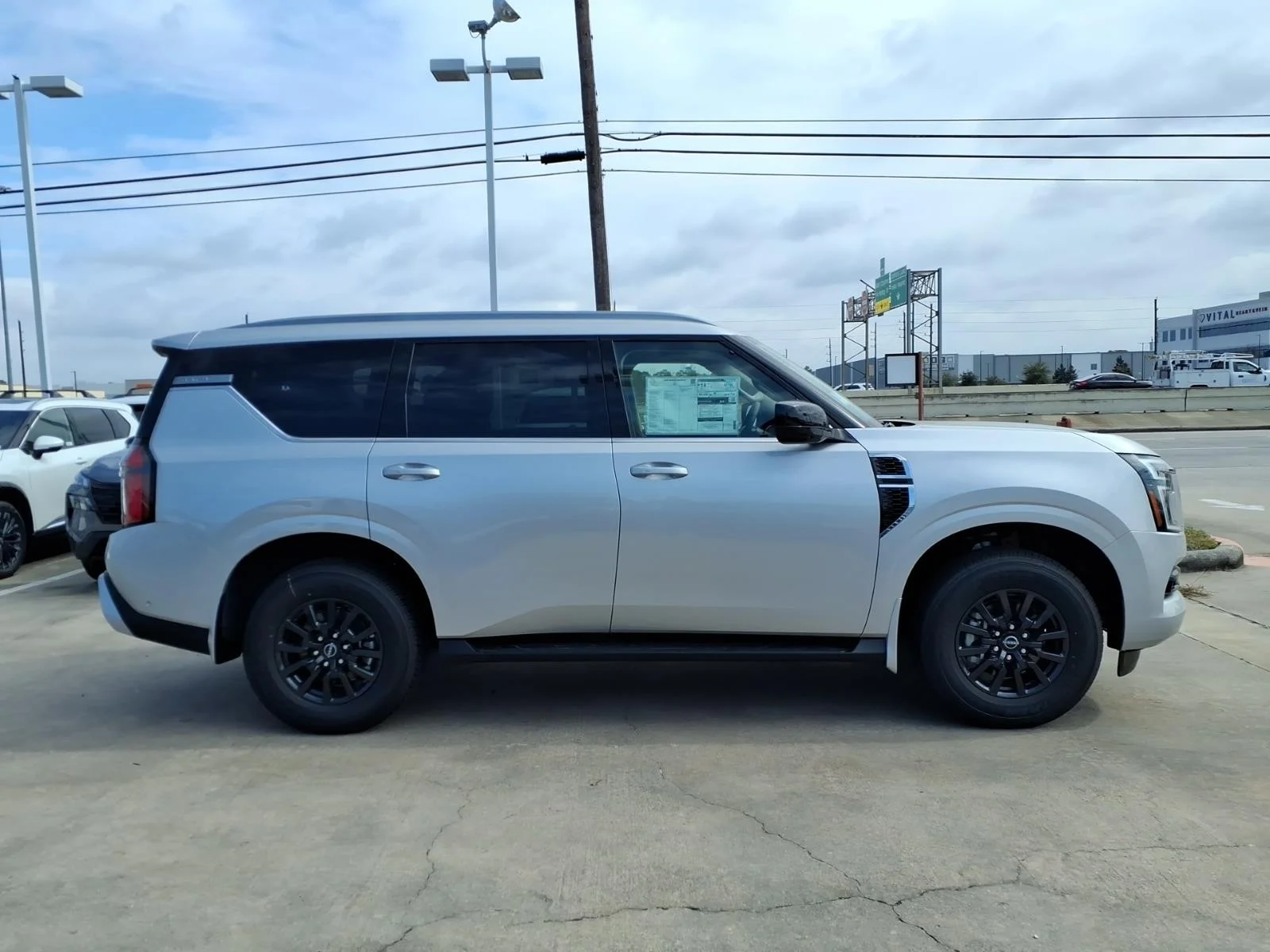 2026 Nissan Armada SV Silver at Robbins Nissan