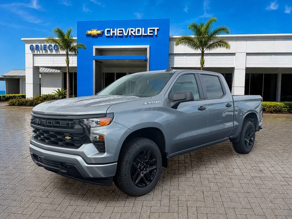 New 2026 Sterling Gray Metallic Chevrolet Custom image 3