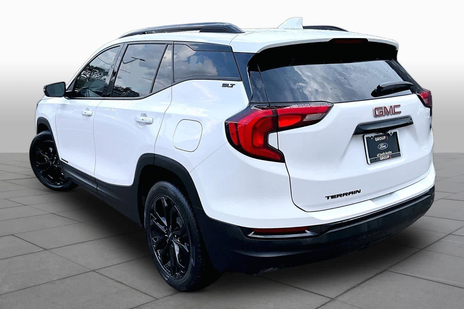 Used 2021 Summit White GMC SLT image 12