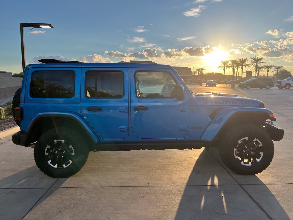 Used 2024 Blue Jeep Rubicon 4xe image 7