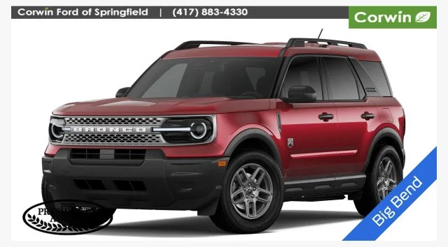 New 2026 Ruby Red Metallic Tinted Clearcoat Ford Big Bend® image 1