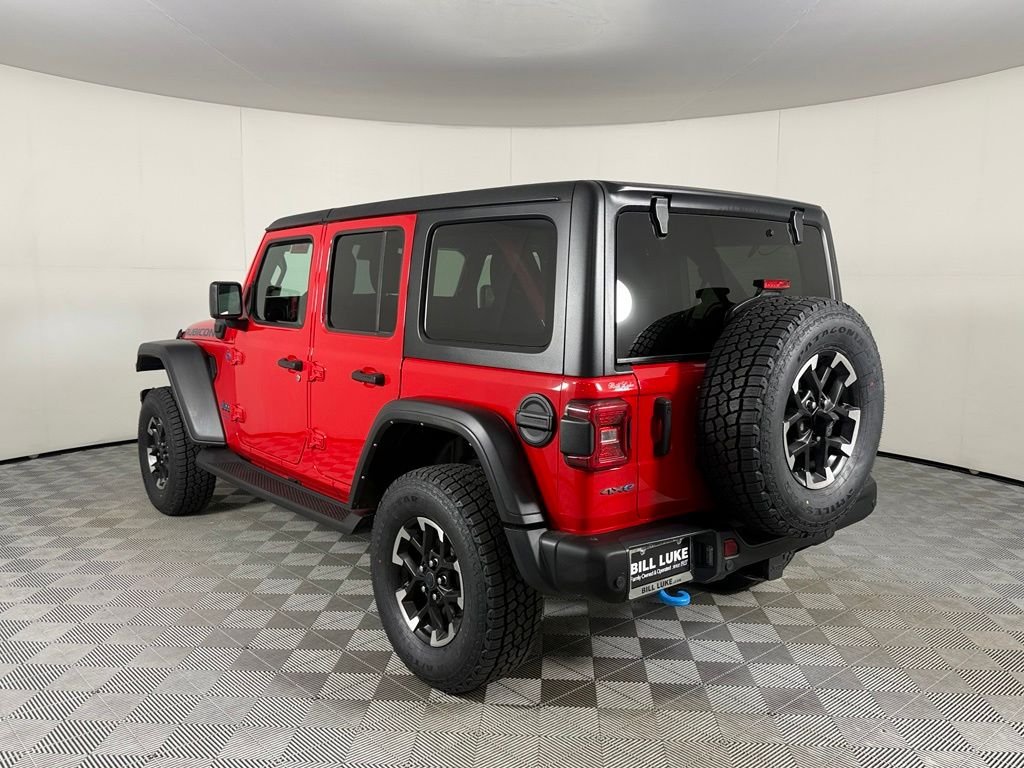 Certified Used 2024 Red Jeep Rubicon 4xe image 9