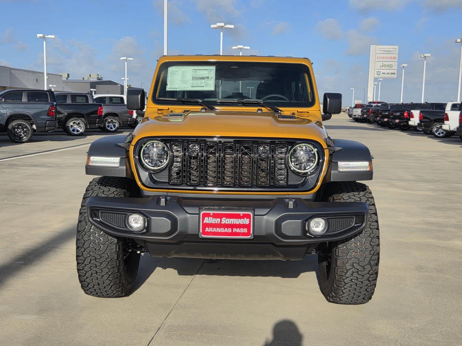 New 2026 Goldilocks Exterior Paint Jeep Willys image 8