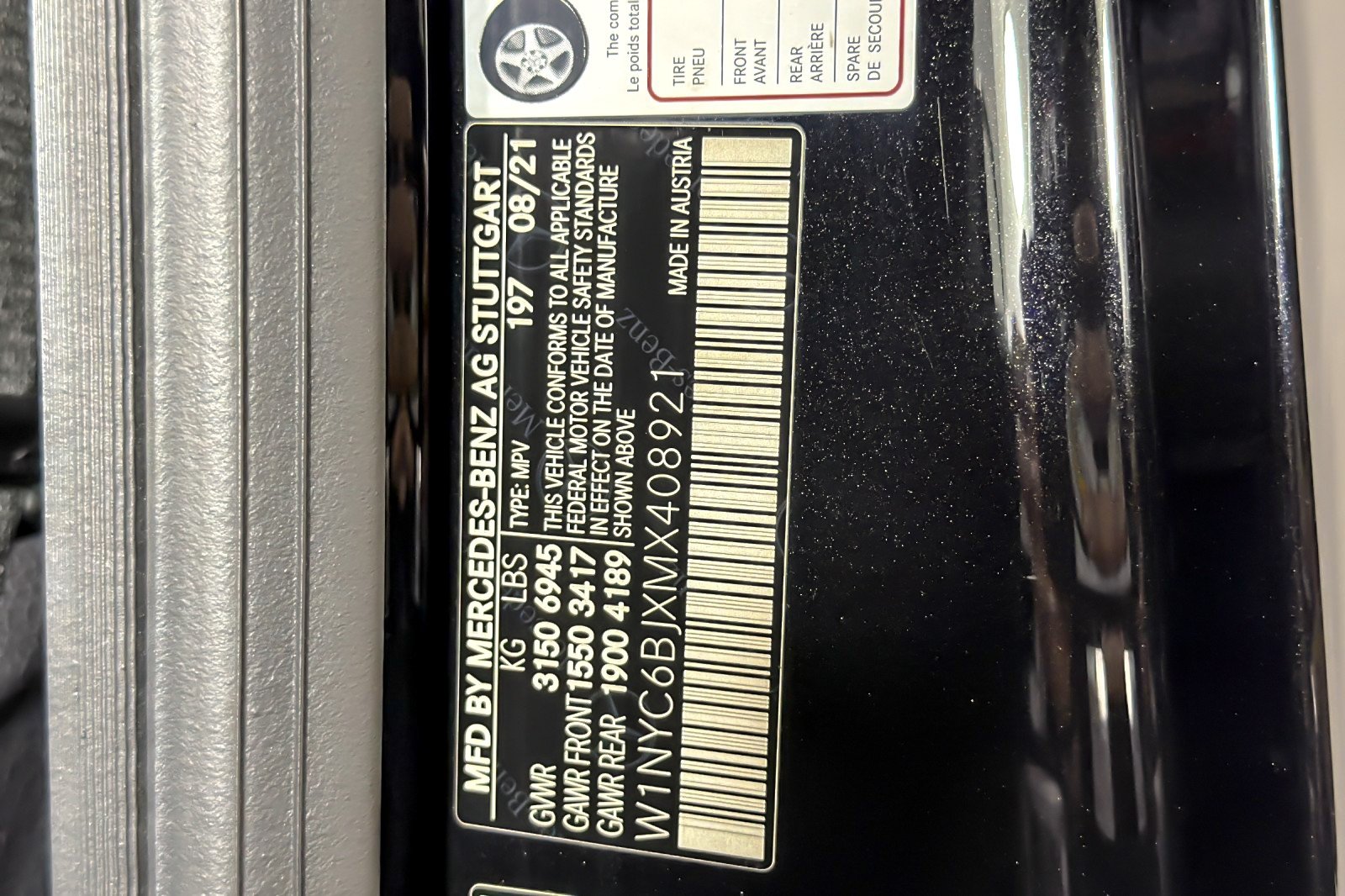 Used 2021 Black Mercedes-Benz G 550 4MATIC® SUV image 28