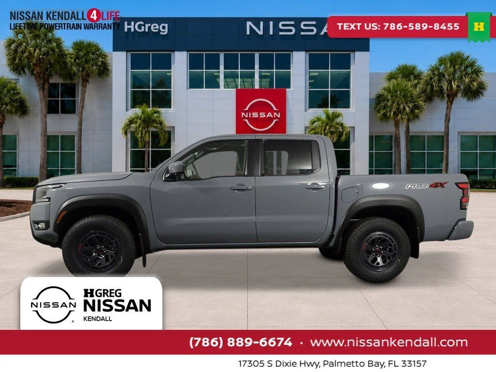 New 2026 Boulder Gray Pearl Nissan Crew Cab PRO-4X® image 2