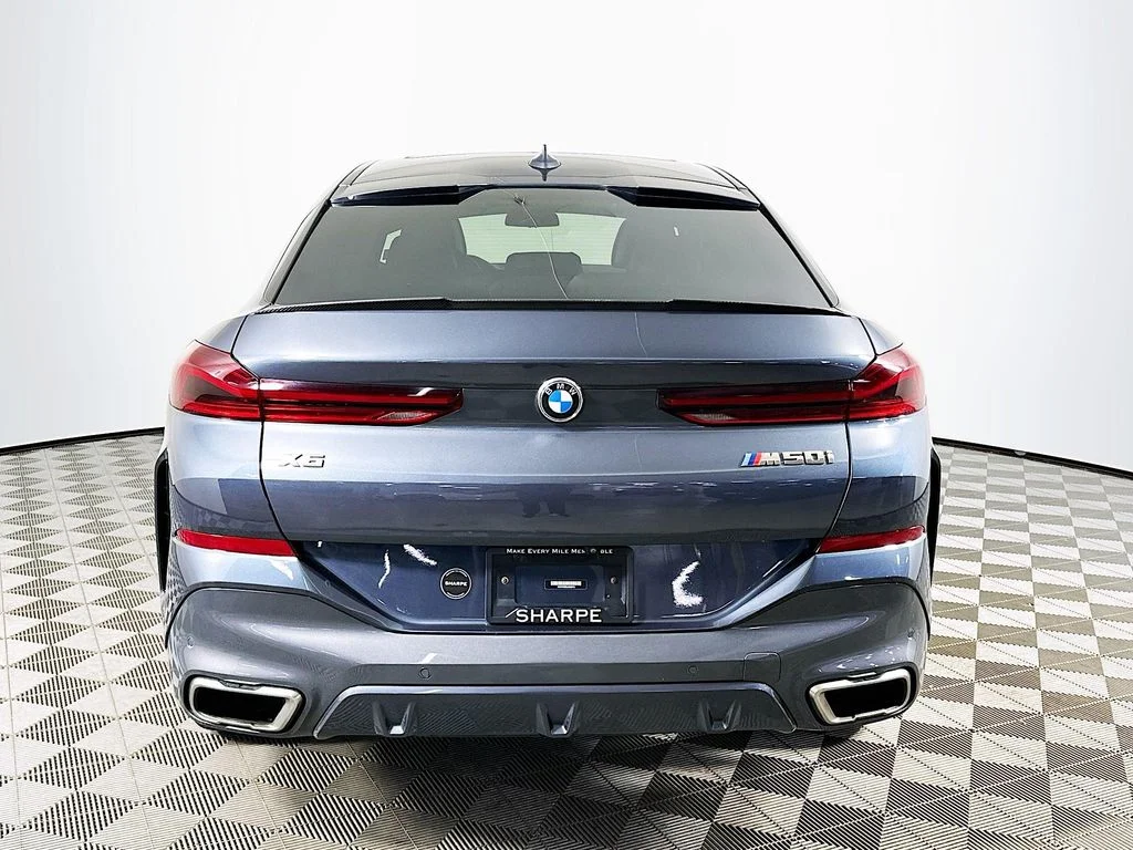 Used 2020 Arctic Gray Metallic BMW M50i image 6