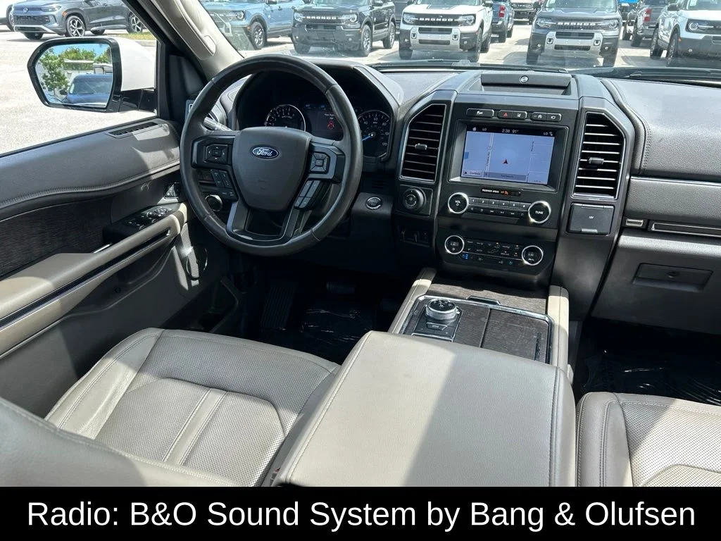 Used 2019 White Platinum Clearcoat Metallic Ford Limited image 9