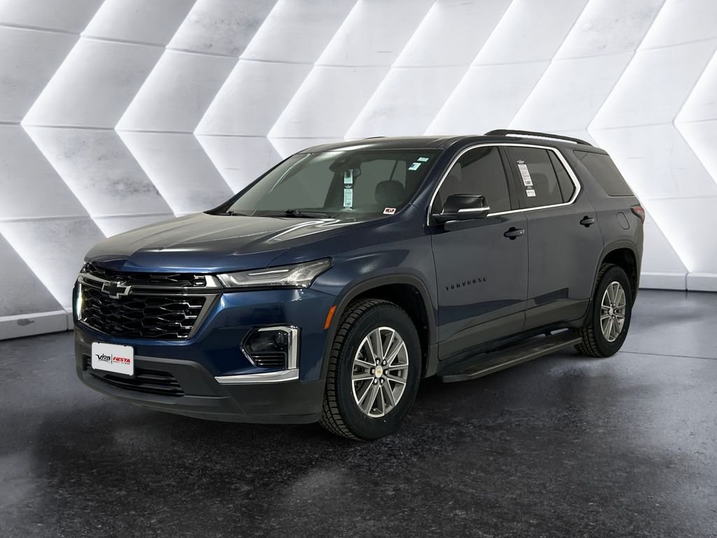 Used 2022 Blue Chevrolet LT image 3