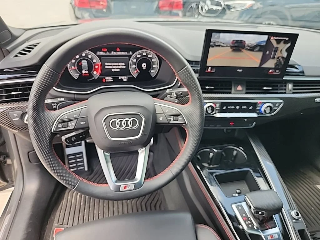 Used 2024 Chronos Gray Metallic Audi Premium Plus image 4