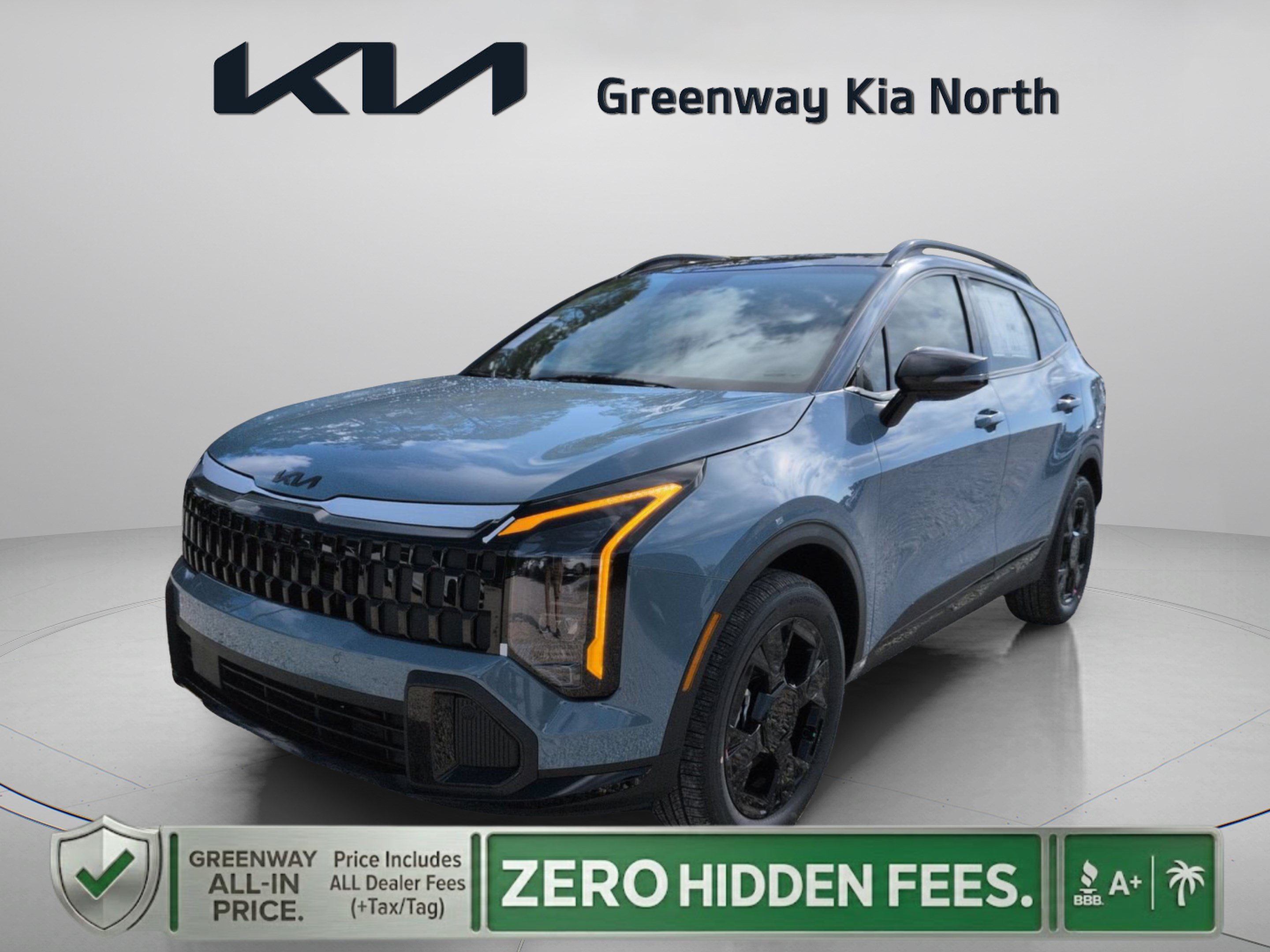 New 2026 Heritage Blue Kia X-Line image 4