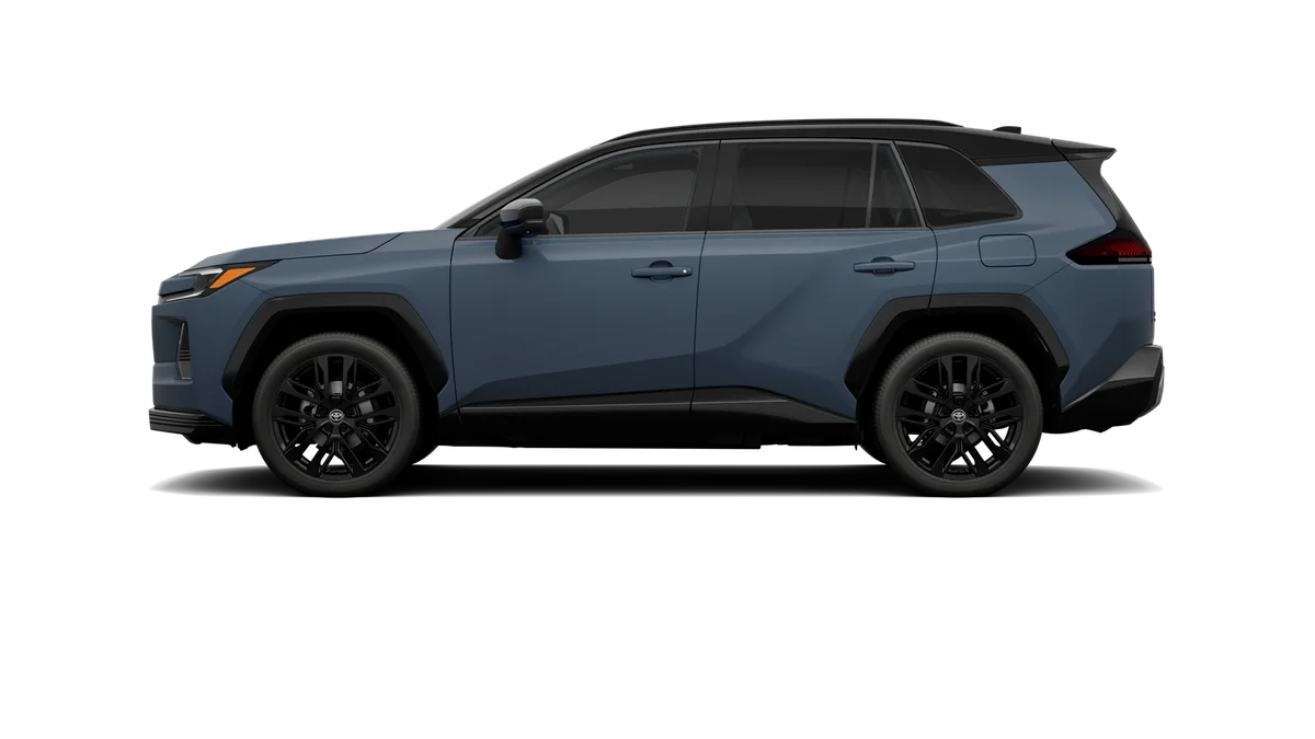 New 2026 Storm Cloud with Midnight Black Metallic roof Toyota XSE image 4