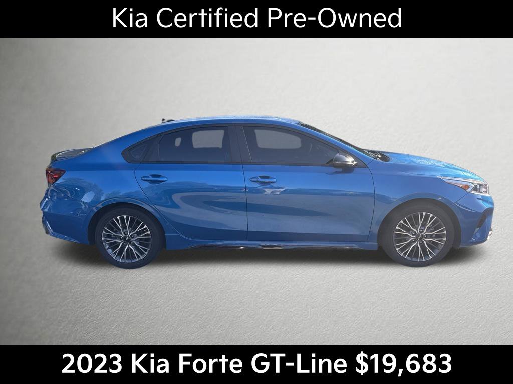 Certified Used 2023 Blue Kia GT-Line image 2