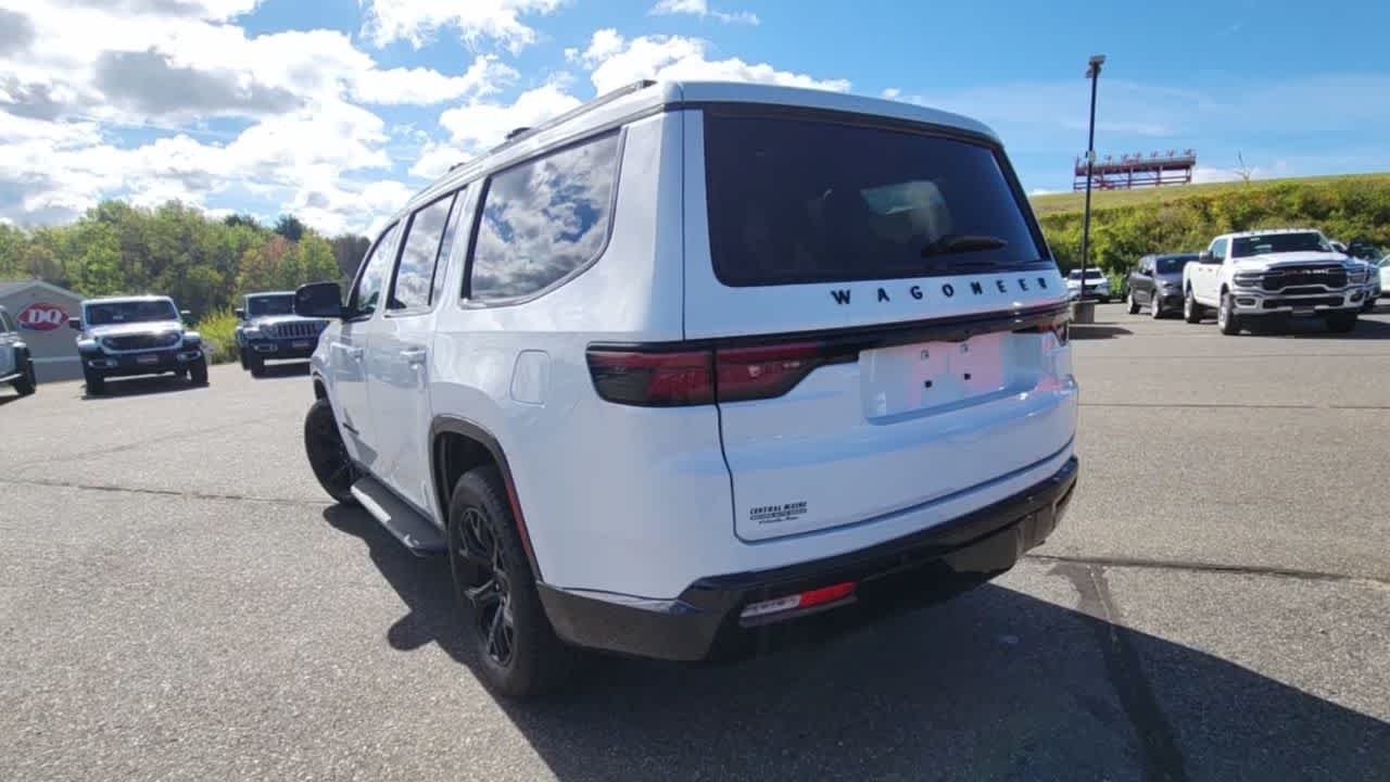 Used 2024 Bright White Clearcoat Jeep Series II Carbide image 8
