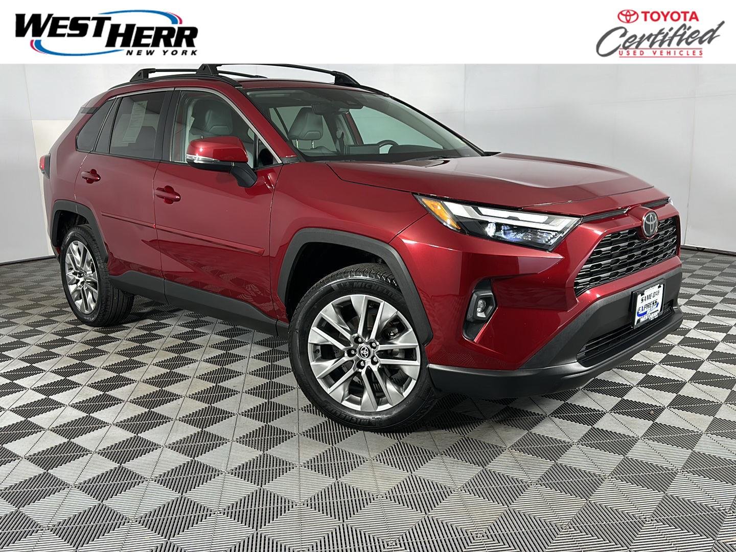 Certified Used 2024 Ruby Flare Pearl Toyota XLE Premium image 1
