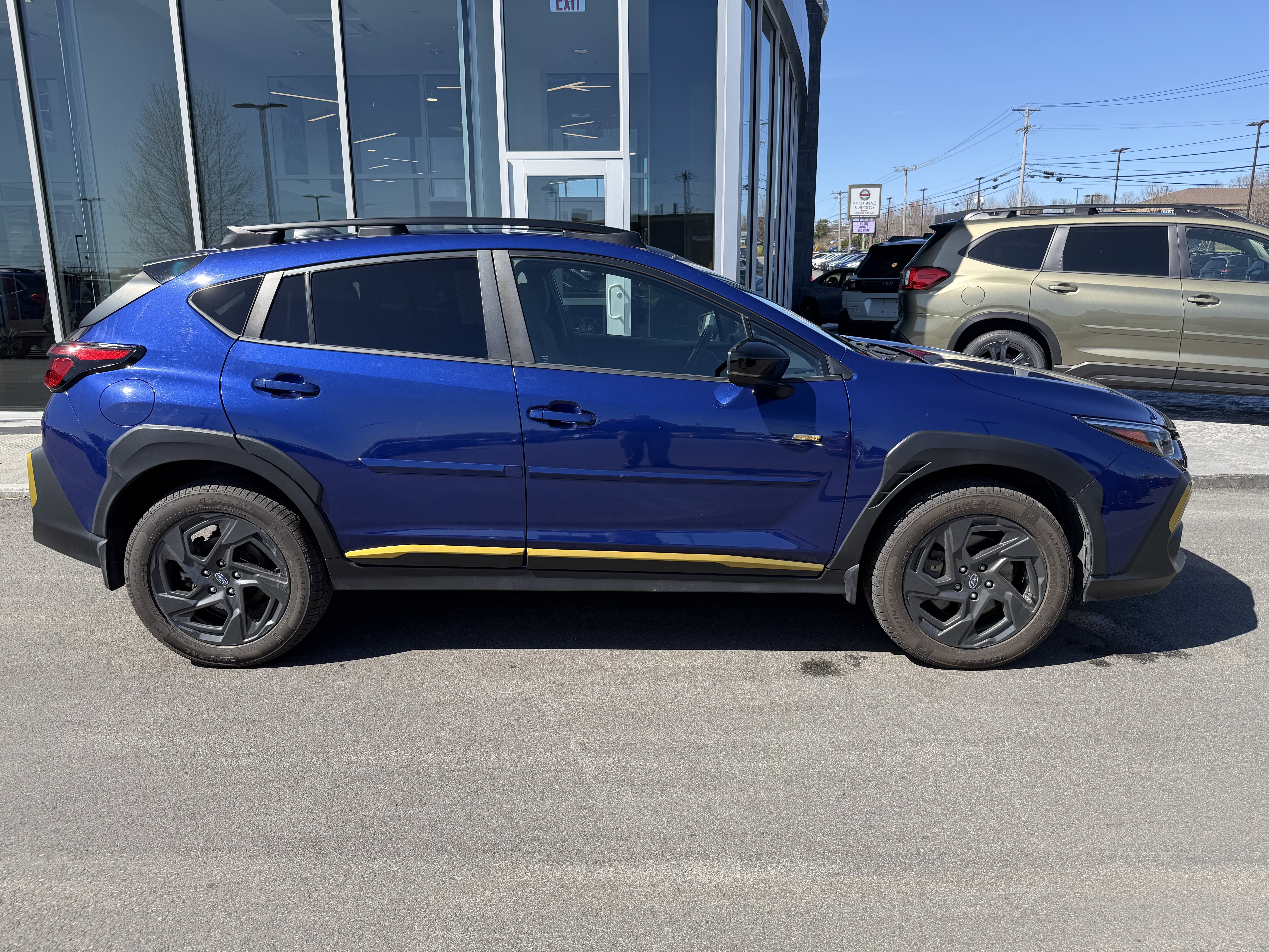 Used 2024 Sapphire Blue Pearl Subaru Sport image 6