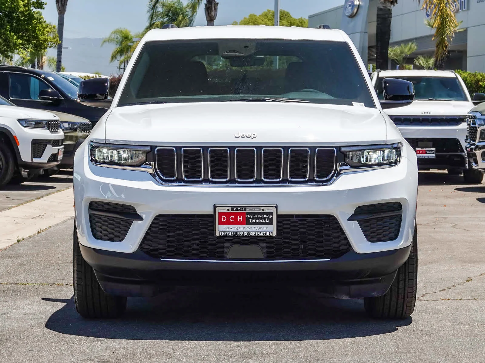 New 2026 Bright White Clearcoat Jeep Laredo image 2