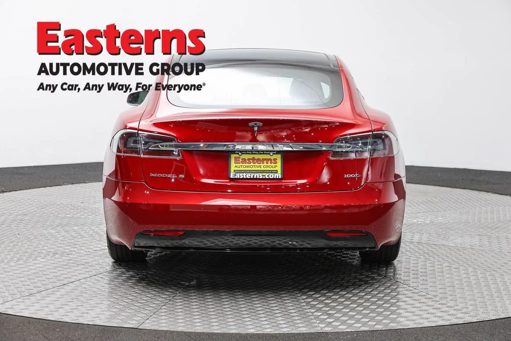 Used 2017 Red Tesla P100D image 6