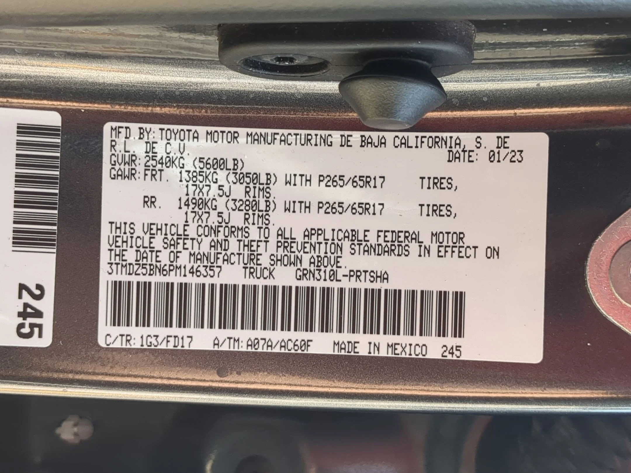 Used 2023 Magnetic Gray Metallic Toyota TRD Sport image 33