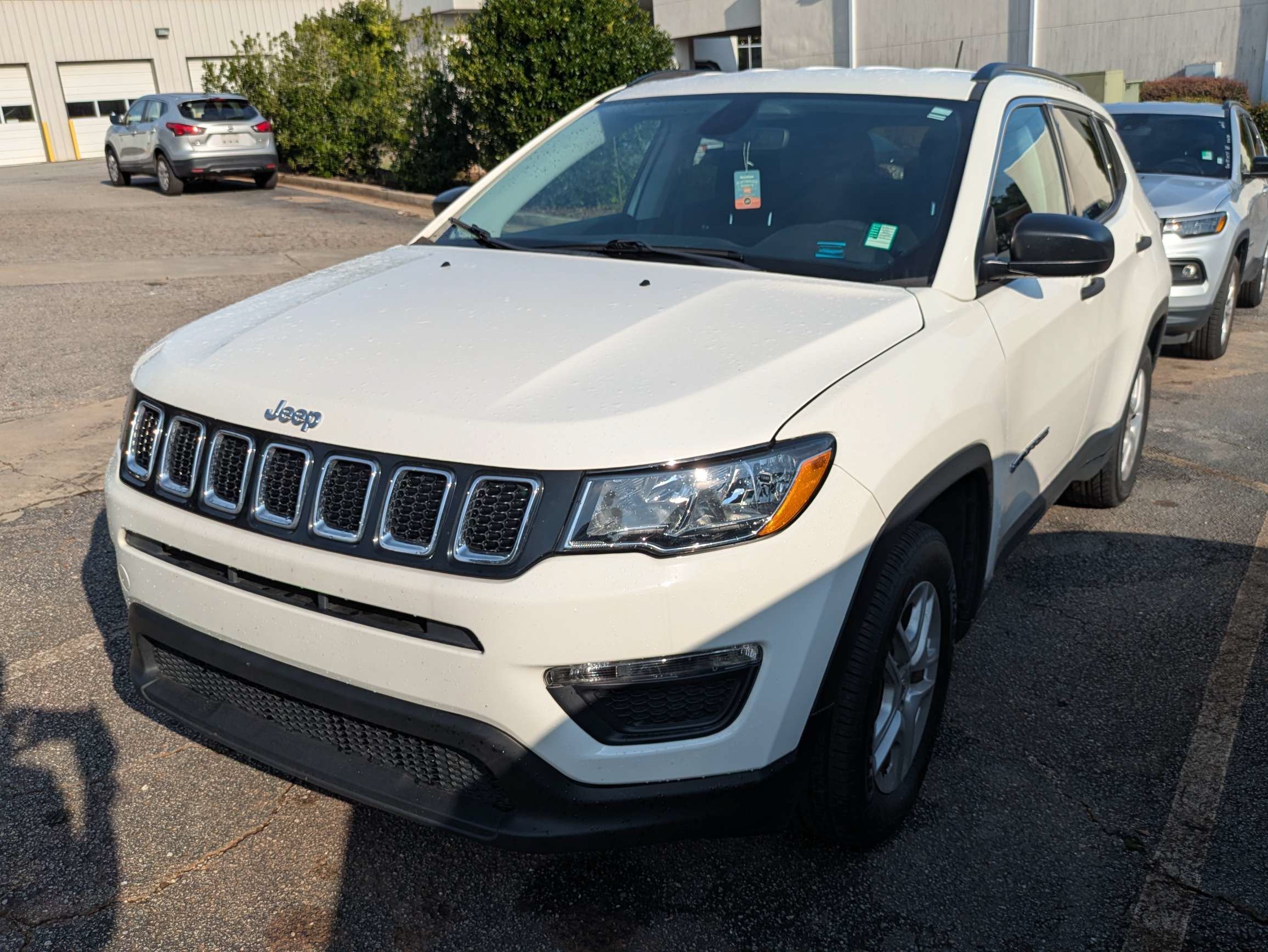 Used 2020 White Jeep Sport image 2