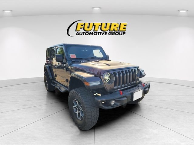 Used 2021 Gray Jeep Unlimited Rubicon image 1