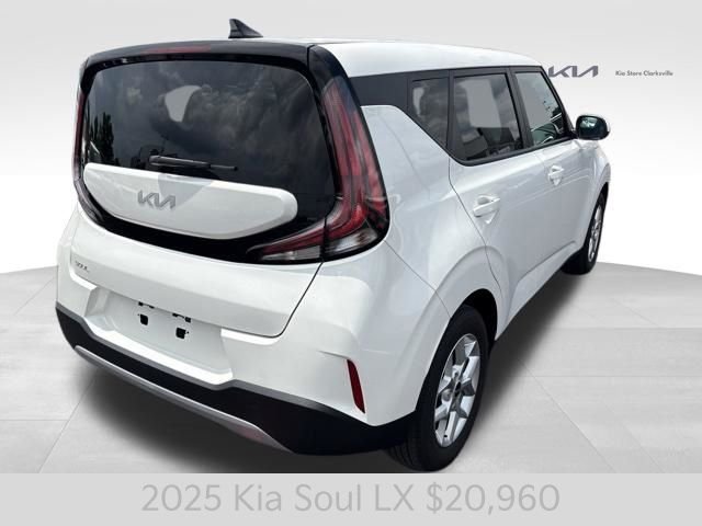 Certified Used 2025 Snow White Pearl Kia LX image 8