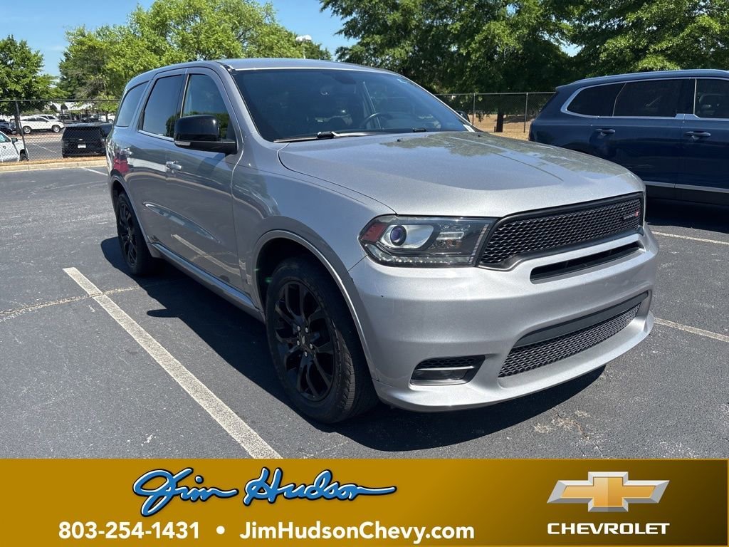 Silver (Billet Clearcoat) 2019 Dodge Durango GT Plus RWD SUV / Crossover Rear-Wheel Drive