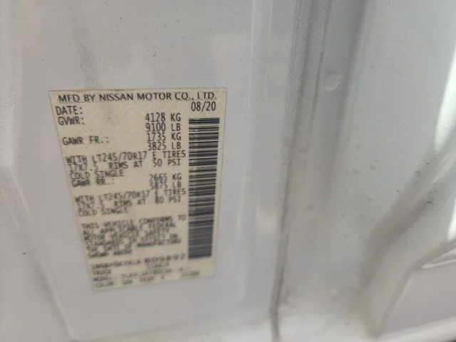 Certified Used 2020 White Nissan SV image 11