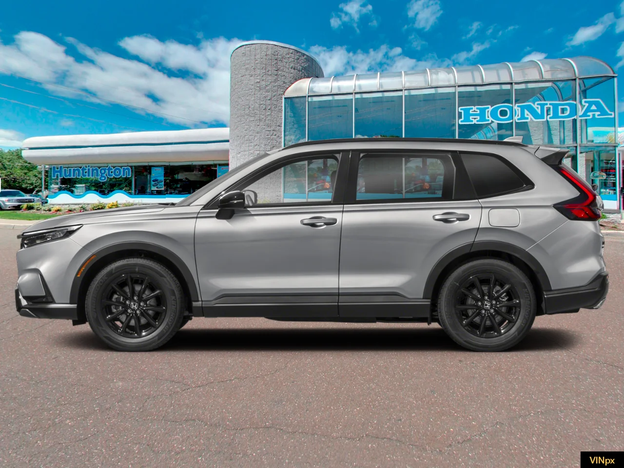 New 2026 Solar Silver Metallic Honda AWD Sport-L image 3