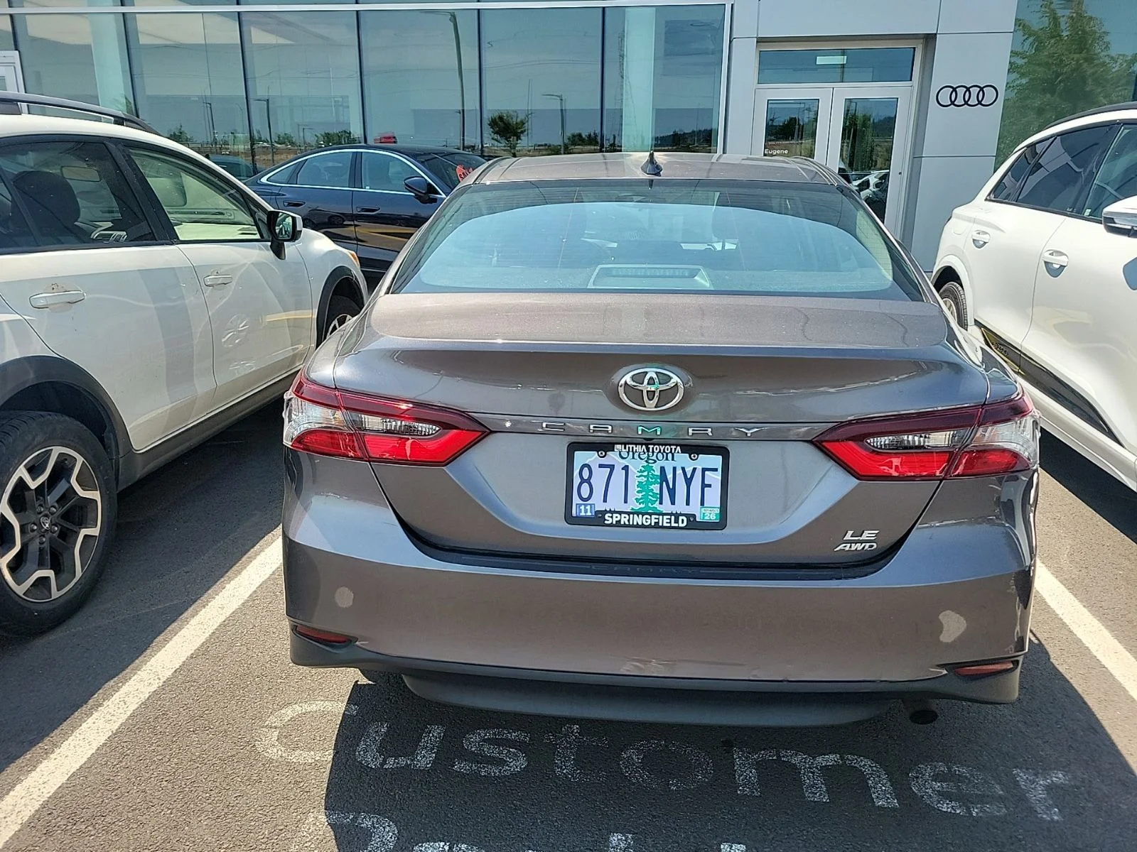 Used 2023 Gray Toyota LE image 6