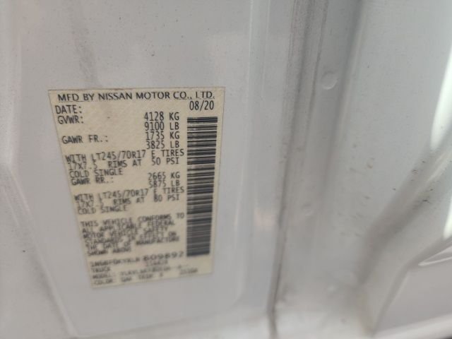 Certified Used 2020 White Nissan SV image 11