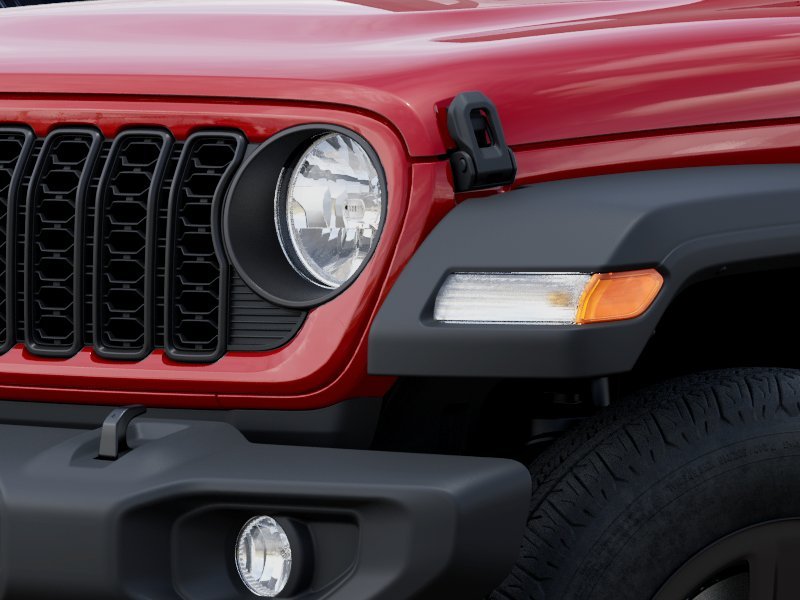 New 2027 Firecracker Red Clear-Coat Paint Jeep Sport image 6