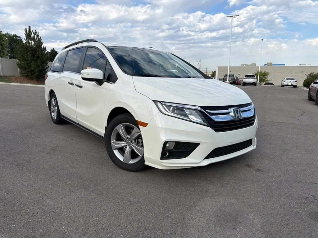 Used 2019 White Diamond Pearl Honda EX-L image 1