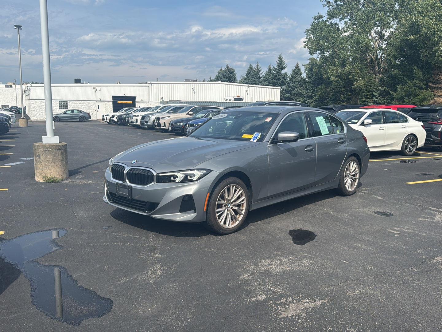 Used 2024 Skyscraper Grey Metallic BMW 330i xDrive image 7