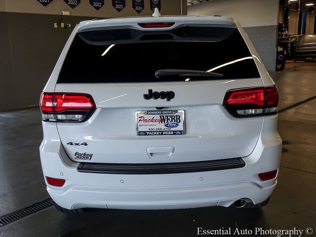 Used 2021 Bright White Clearcoat Jeep Laredo X image 6