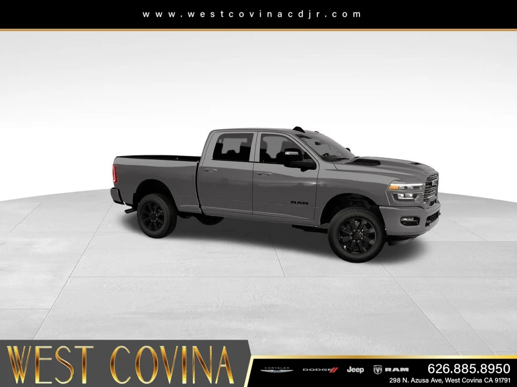 New 2026 Ceramic Gray Clear-Coat Exterior Paint RAM Laramie image 10