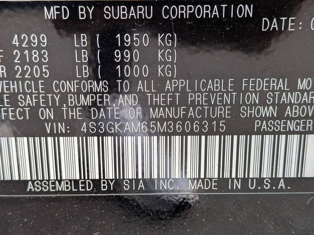 Used 2021 Black Subaru Sport image 29