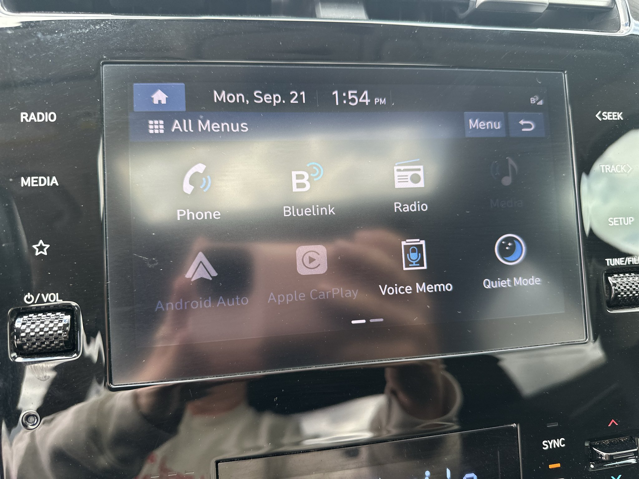 Used 2022 Intense Blue Hyundai SEL image 22