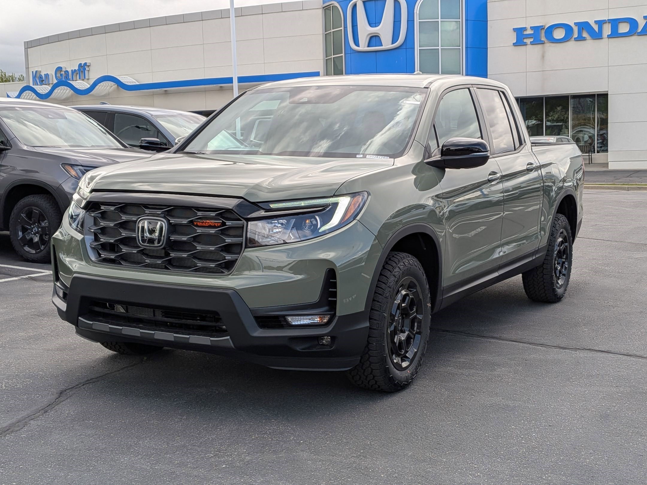 New 2026 Ash Green Metallic Honda TrailSport+ image 8