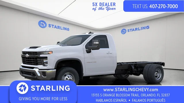 2025 Chevrolet Silverado 3500 HD Chassis Cab Work Truck