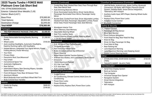 2025 Toyota Tundra Platinum - Photo 7